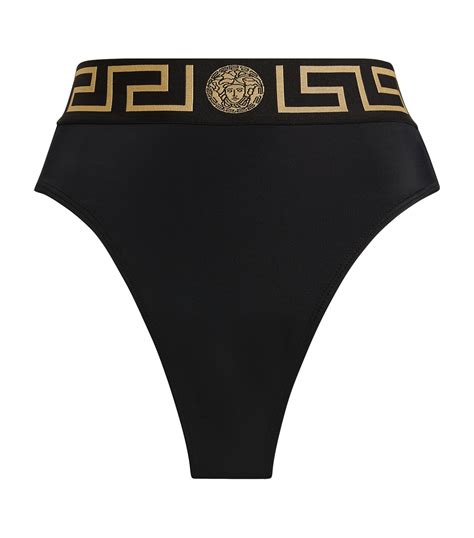 versace bikini unterteil|Versace high waist bikini bottom.